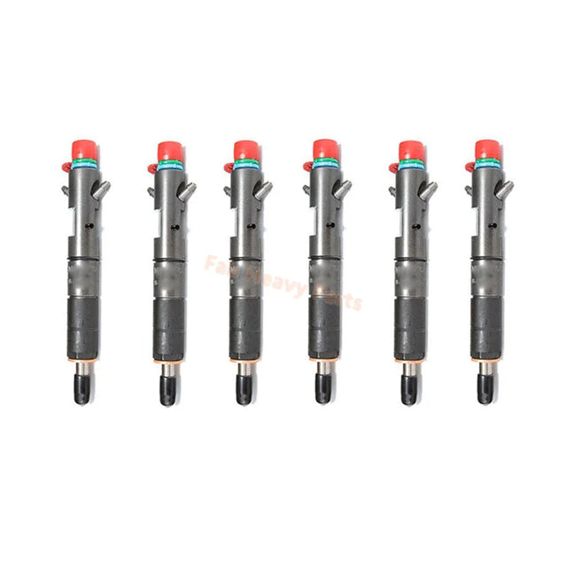6 PCS Fuel Injector 364-7040 3647040 T408845 for Perkins Fits for Caterpillar CAT Engine C7.1