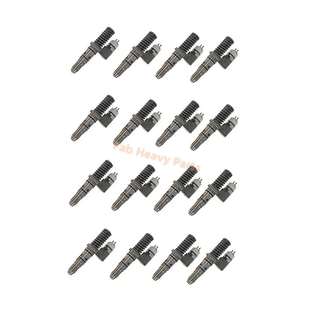 16 PCS Injecteur de carburant 3920220 392-0220 Fits pour Caterpillar Cat Engine 3508 3508B 3508C 3512 3512B 3512C 3516 3516B 3516C