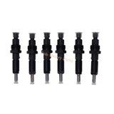 6 PCS Inyector de combustible 4928990 KDAL59P5 FITS para el motor Cummins 4BT 6B 6BT 6BTA
