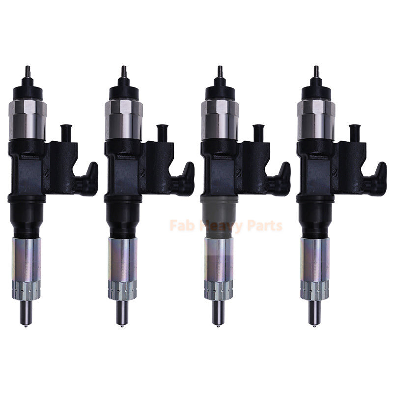 4 Piece Fuel Injector 8-98280697-1 Fits for Isuzu Engine 4HK1 6HK1