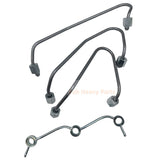Fuel Injector Pipe Set for Kubota BX2660D BX2670 F2400 F2560 FZ2100 FZ2400 KX41-2 KX41H KX61-2