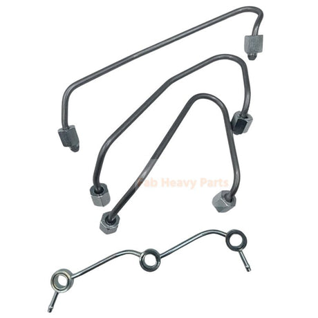 Fuel Injector Pipe Set for Kubota BX2660D BX2670 F2400 F2560 FZ2100 FZ2400 KX41 - 2 KX41H KX61 - 2 - Fab Heavy Parts