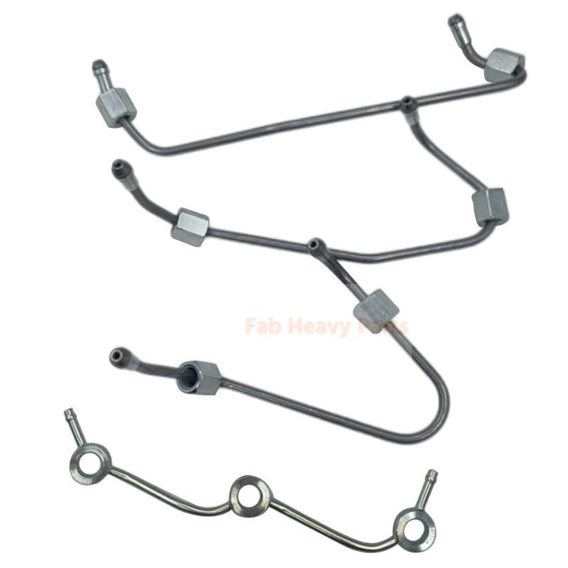 Fuel Injector Pipe Set for Kubota BX2660D BX2670 F2400 F2560 FZ2100 FZ2400 KX41 - 2 KX41H KX61 - 2 - Fab Heavy Parts