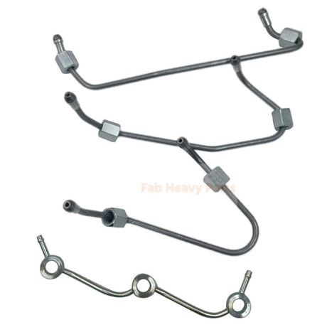 Fuel Injector Pipe Set for Kubota BX2660D BX2670 F2400 F2560 FZ2100 FZ2400 KX41 - 2 KX41H KX61 - 2 - Fab Heavy Parts