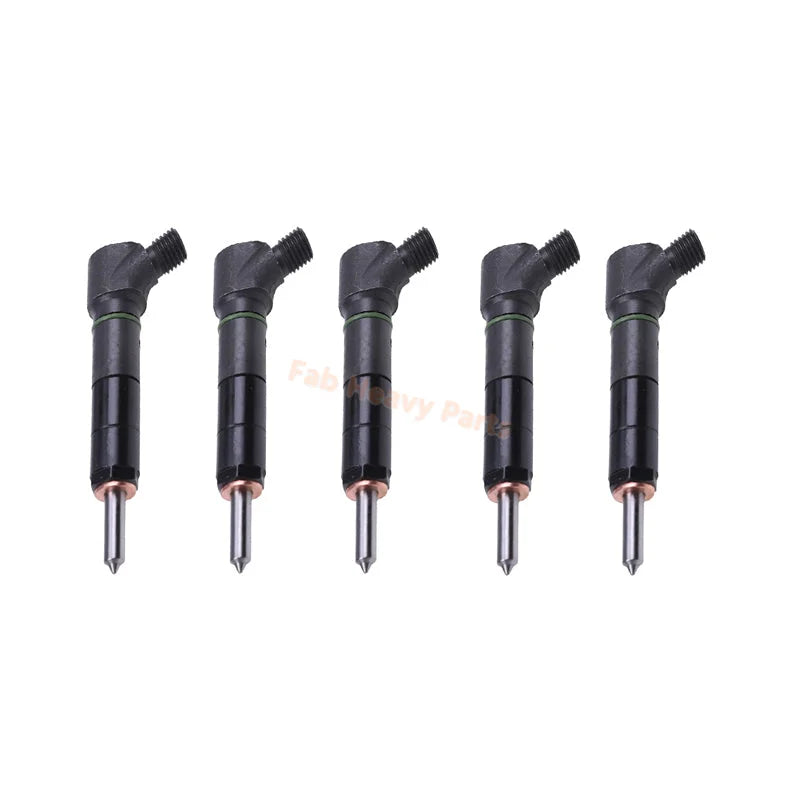 5 PCS Fuel Injector RE528525 Fits for John Deere Engine 4024 5030 Loader 323D 328D 329D 332D 333D