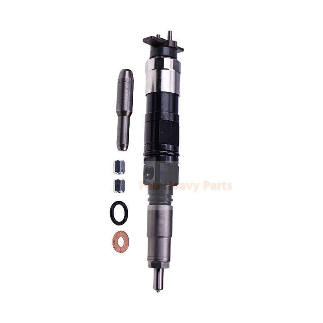 Fuel Injector RE556741 Fits for John Deere Engine 4045 6068 Loader 310SK 344K 410K 444K 550K 605K 624K Excavator 130G 160GLC 180GLC 250GLC - Fab Heavy Parts
