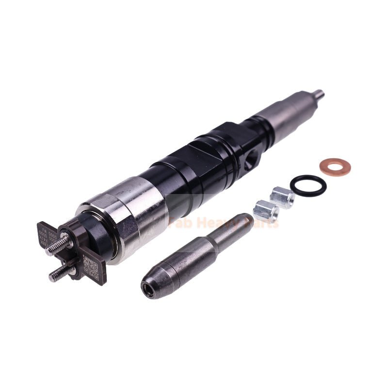 Fuel Injector RE556741 Fits for John Deere Engine 4045 6068 Loader 310SK 344K 410K 444K 550K 605K 624K Excavator 130G 160GLC 180GLC 250GLC - Fab Heavy Parts