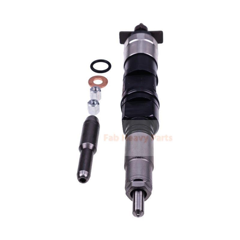 Fuel Injector RE556741 Fits for John Deere Engine 4045 6068 Loader 310SK 344K 410K 444K 550K 605K 624K Excavator 130G 160GLC 180GLC 250GLC - Fab Heavy Parts