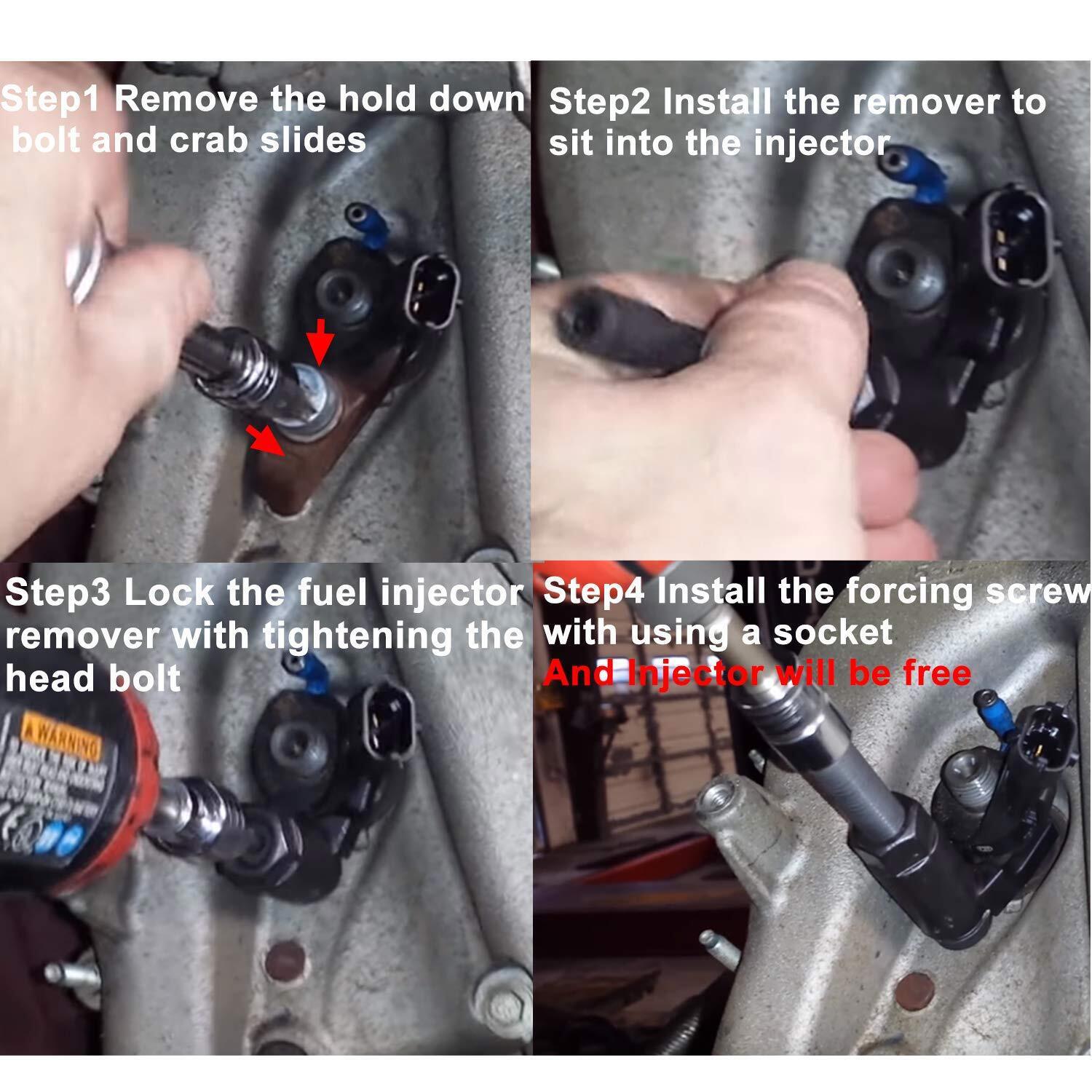 Fuel Injector Removal Tool 3418 for Ford Powerstroke 6.7L Diesel 2011 - 2018 - Fab Heavy Parts