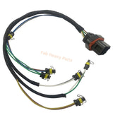 Fuel Injector Wiring Harness 419 - 0841 4190841 Fits for Caterpillar CAT 330C 330D 336D 336D2 586C 2290 2390 2491 2590 511 521 Engine C9 - Fab Heavy Parts