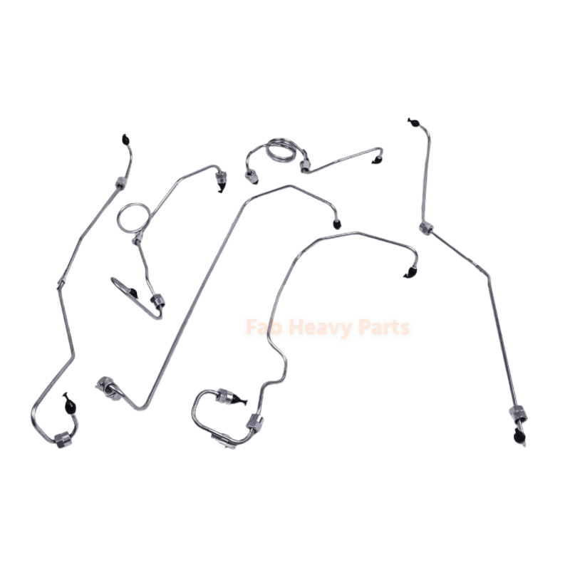 Fuel Line Kit 4P9381 4P9382 4P9383 Fits For Caterpillar CAT 3306 Engine 235C 330B 972G 966G 816B - Fab Heavy Parts