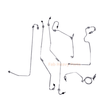 Fuel Line Kit 4P9381 4P9382 4P9383 Fits For Caterpillar CAT 3306 Engine 235C 330B 972G 966G 816B - Fab Heavy Parts