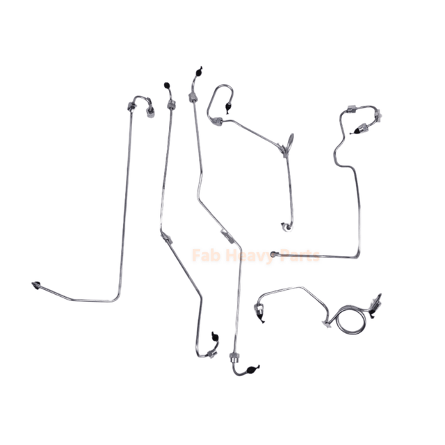 Fuel Line Kit 4P9381 4P9382 4P9383 Fits For Caterpillar CAT 3306 Engine 235C 330B 972G 966G 816B - Fab Heavy Parts