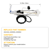 Fuel Pump 2521322 2204945 for Polaris Ranger 570 500 800 Sportsman 850 RZR 570 - Fab Heavy Parts