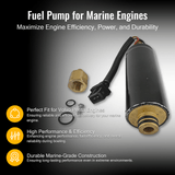 Fuel Pump 3861355 3860210 21608511 for Volvo Penta Engine 4.3L 5.0L 5.7L 8.1L - Fab Heavy Parts