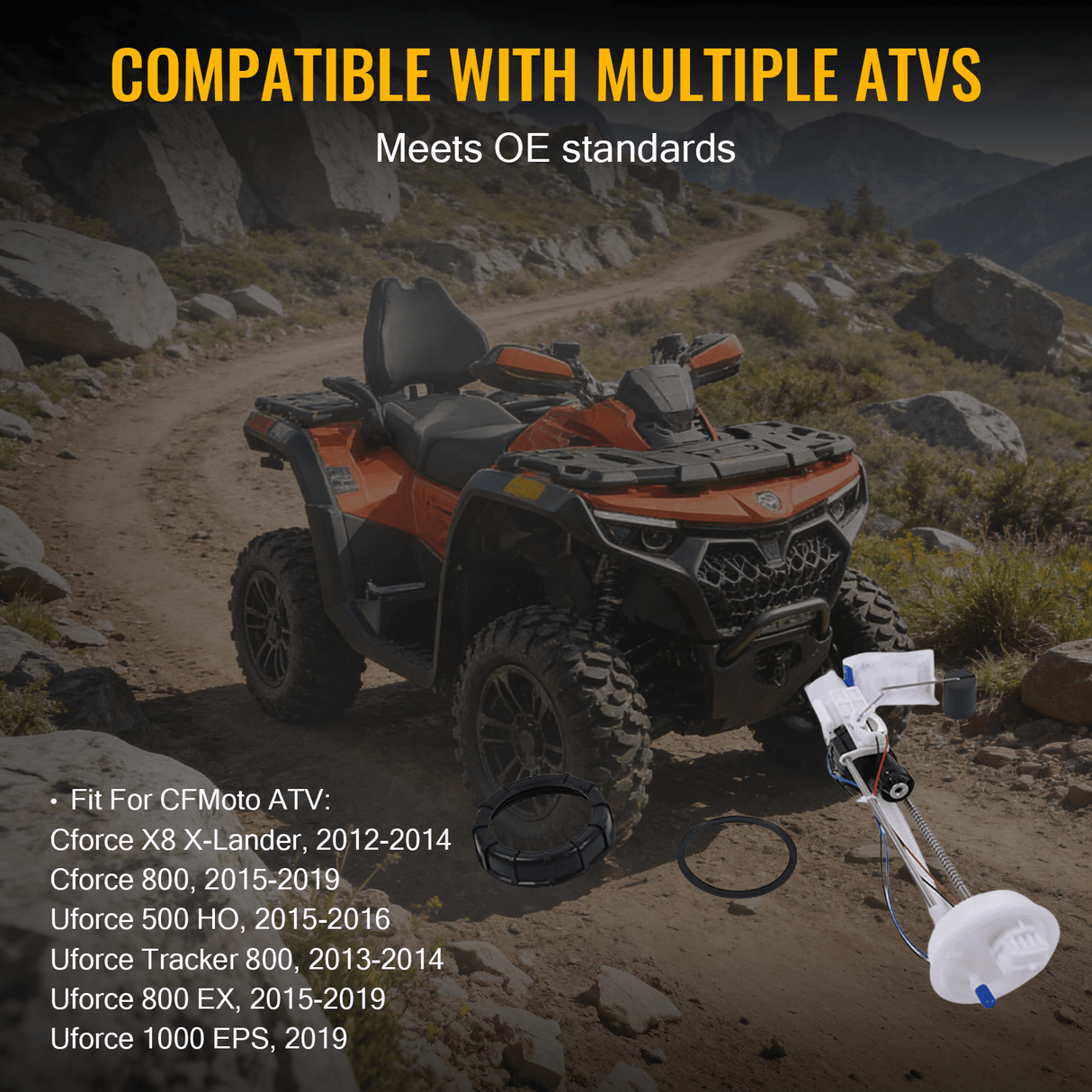 Fuel Pump 7020 - 150900 for CFMoto ATV Cforce 800 Uforce 500HO 800EX 1000EPS - Fab Heavy Parts