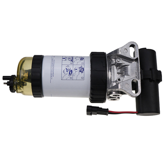 Fuel Pump and Fuel Filter Assembly 228-9129 2289129 Fits for Caterpillar CAT Engine 3054 3046 Loader 414E 416E 420E 428E 430D