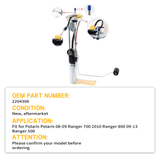 Fuel Pump Assembly 2204306 Fits for Polaris 08 - 09 Ranger 700 2010 Ranger 800 09 - 13 Ranger 500 - Fab Heavy Parts