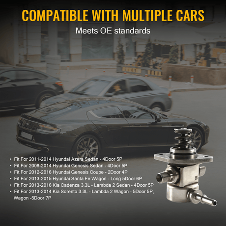 Fuel Pump Assembly 35320 - 3C210 Fits for Hyundai 2011 - 2014 Azer Sedan 2008 - 2014 Genesis Sedan 2012 - 2016 Genesis Coupe 2013 - 2015 Santa Fe Wagon - Fab Heavy Parts