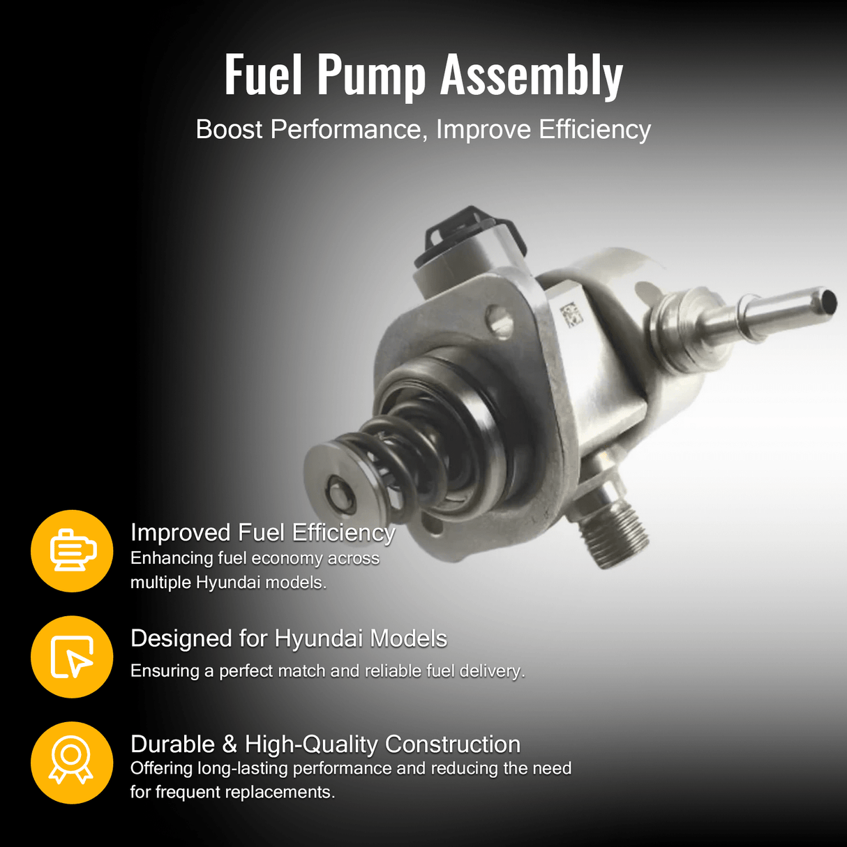 Fuel Pump Assembly 35320 - 3C210 Fits for Hyundai 2011 - 2014 Azer Sedan 2008 - 2014 Genesis Sedan 2012 - 2016 Genesis Coupe 2013 - 2015 Santa Fe Wagon - Fab Heavy Parts
