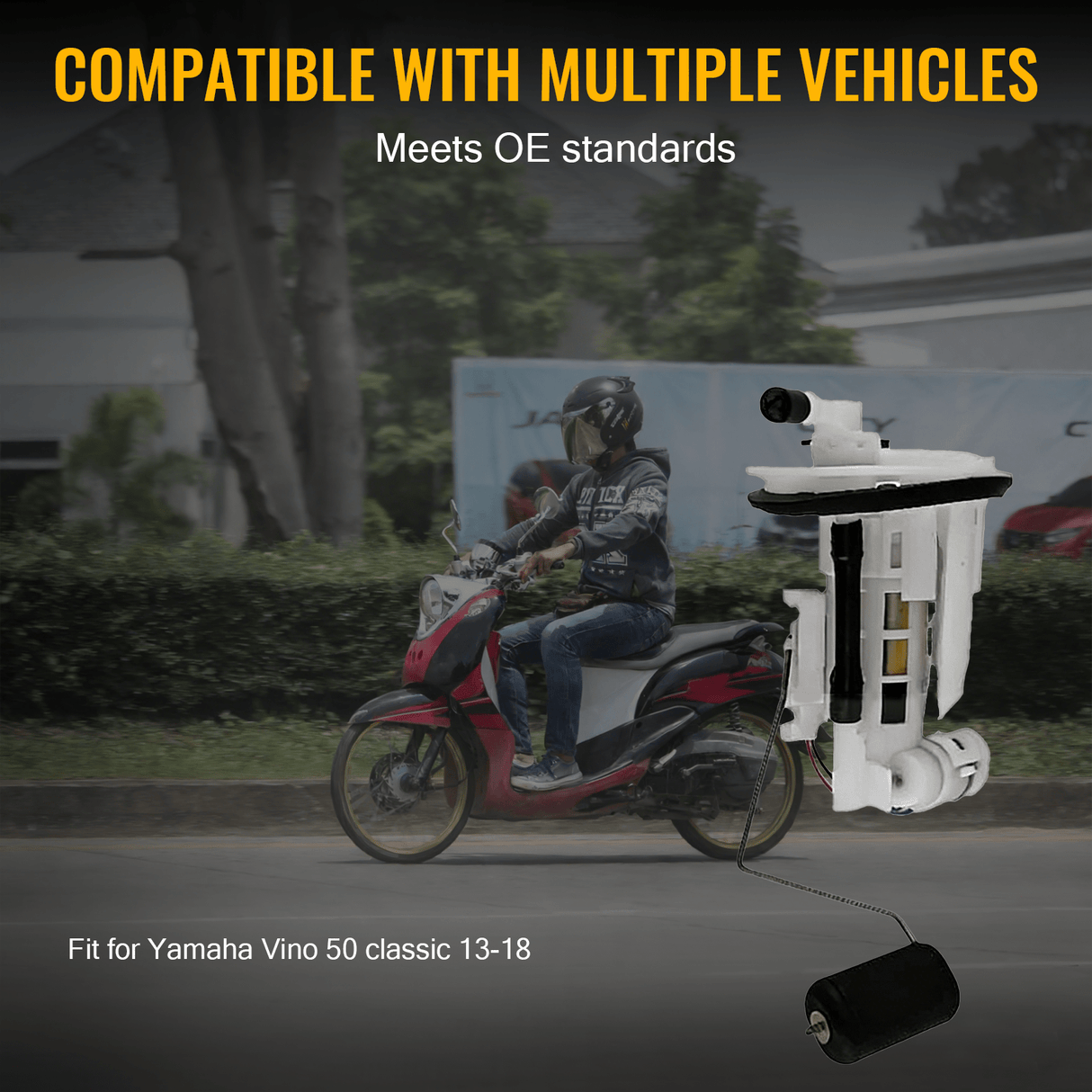Fuel Pump Assembly 3P3 - E3907 - 12 - 00 Fits for Yamaha Vino 50 classic 13 - 18 - Fab Heavy Parts