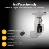 Fuel Pump Assembly 49040 - 0717 49040 - 0033 Fits for Kawasaki EFI Brute Force 750 2008 - 2020 EPS ATV - Fab Heavy Parts