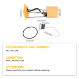 Fuel Pump Assembly 68217575AE For Ram 1500 2014 2015 2016 2017 2018 V6 3.0L Diesel - Fab Heavy Parts