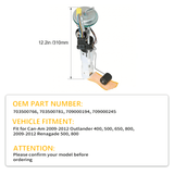 Fuel Pump Assembly 703500766 703500781 709000194 709000245 Fits for Can - Am 2009 - 2012 Outlander 400 500 650 800 2009 - 2012 Renagade 500 800 - Fab Heavy Parts