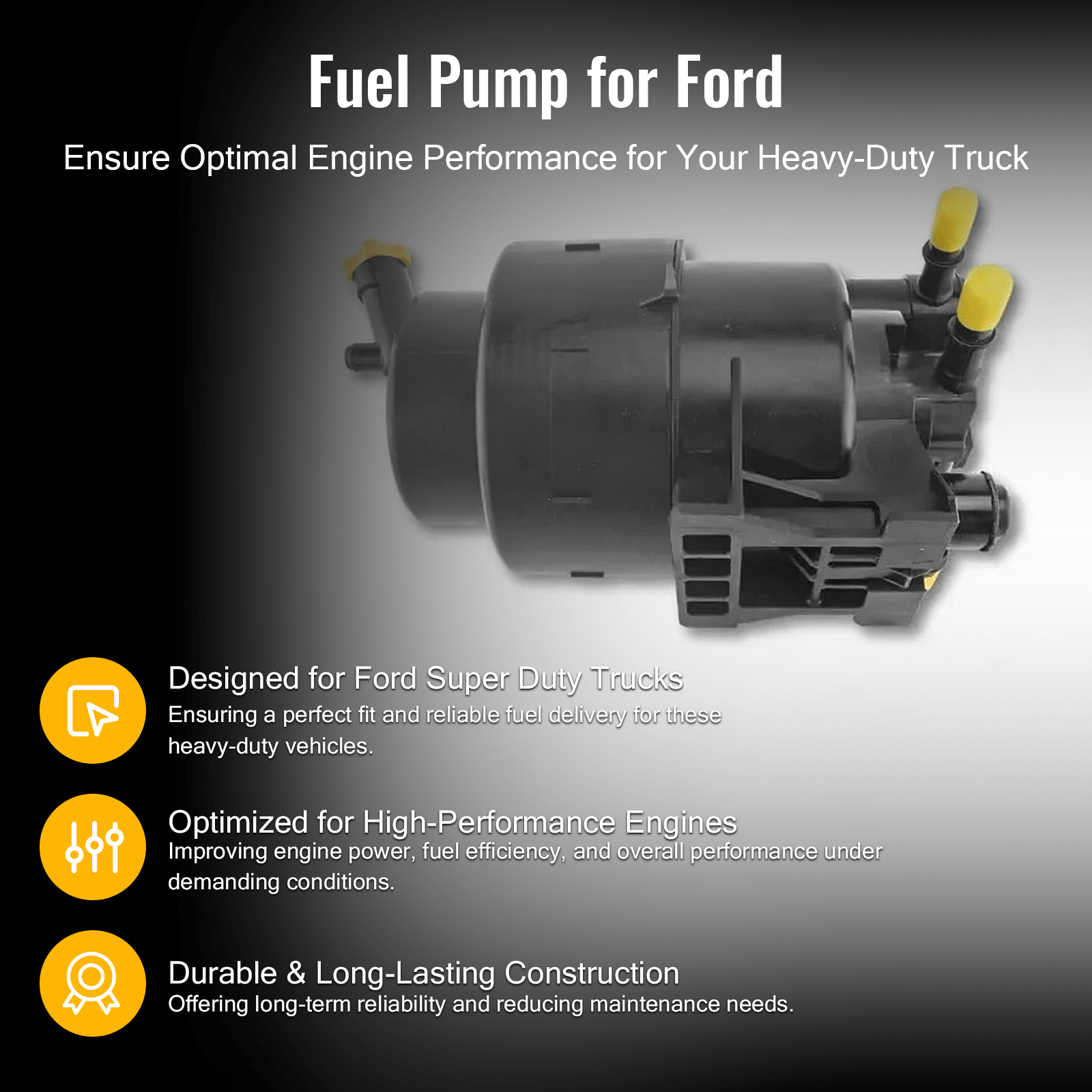 Fuel Pump BC3Z - 9G282 - E Fits for Ford F250 F350 F450 Super Duty 6.7L V8 2011 - 2016 - Fab Heavy Parts