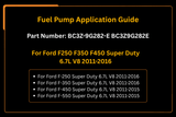 Fuel Pump BC3Z - 9G282 - E Fits for Ford F250 F350 F450 Super Duty 6.7L V8 2011 - 2016 - Fab Heavy Parts