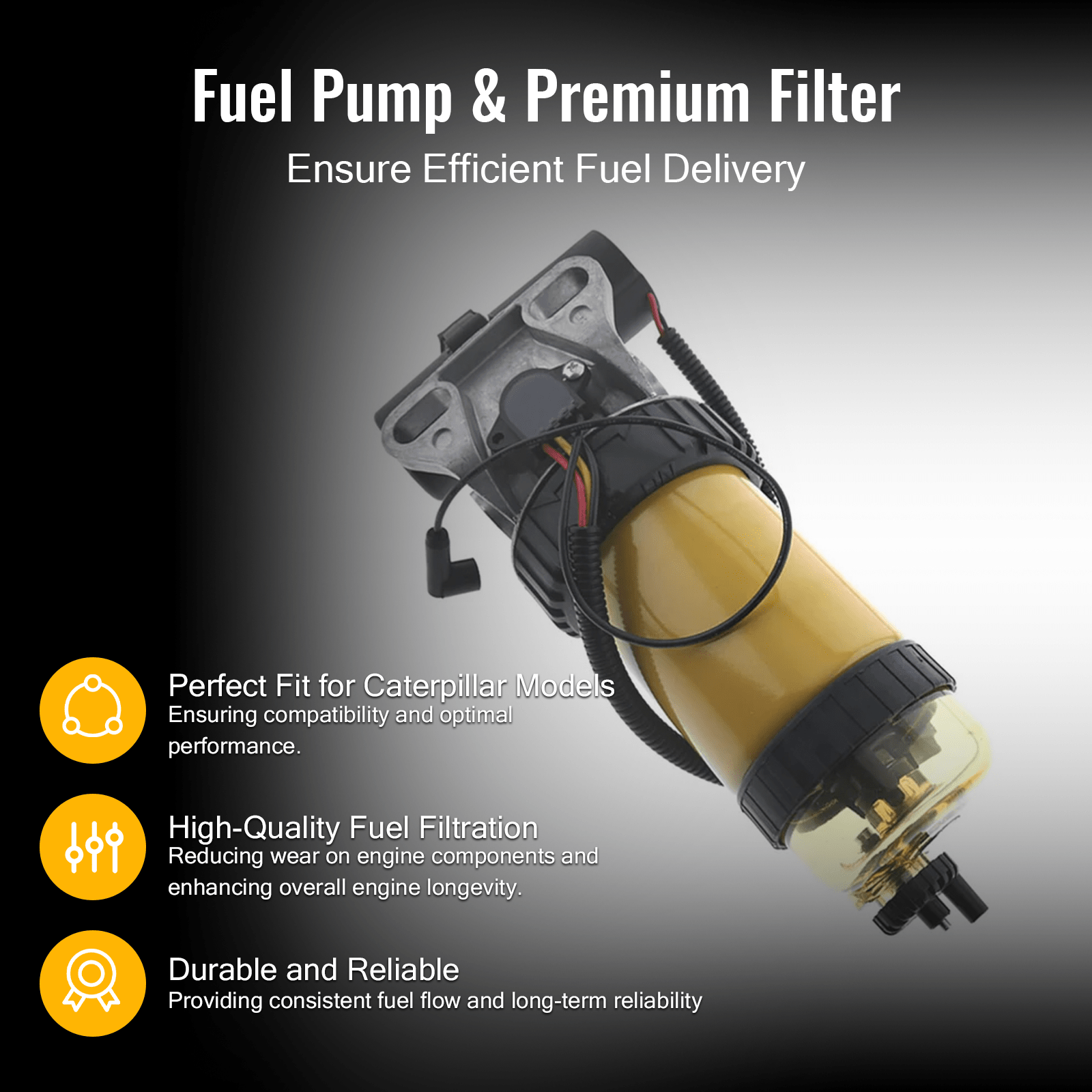 Fuel Pump Filter Assy 3495327 349 - 5327 Fits for CATERPILLAR 262 289C 272C 279C2 - Fab Heavy Parts