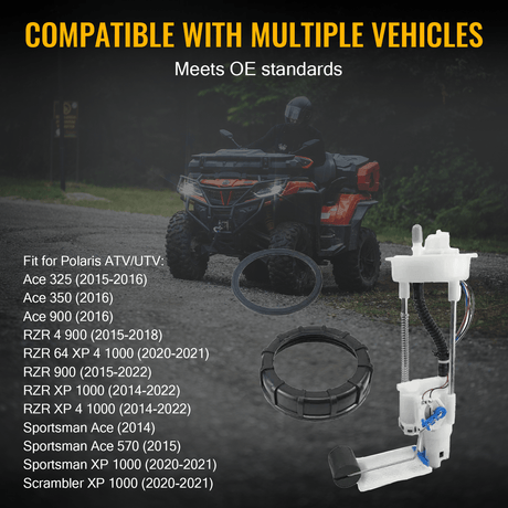 Fuel Pump Module Assembly 2208323 for Polaris UTV RZR 4 900 XP 1000 4 1000 - Fab Heavy Parts