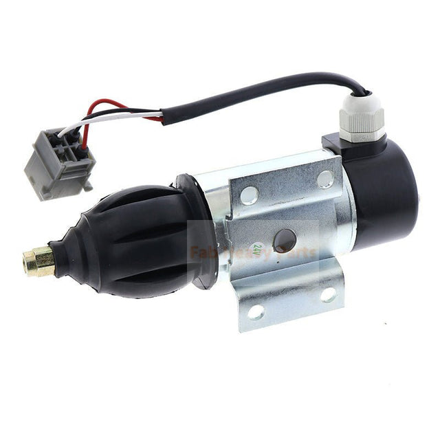 Fuel Shutdown Solenoid 872805 1318039 1318042 881969 Fits for Perkins 2006 3008 3012 Volvo Penta TAMD61A Engine 24V - Fab Heavy Parts