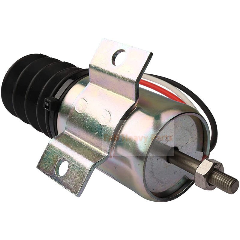 Fuel Shutoff Solenoid AT115077 Fits for John Deere Excavator 690D 690DR - Fab Heavy Parts