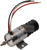 Fuel Shutoff Solenoid AT115077 Fits for John Deere Excavator 690D 690DR - Fab Heavy Parts