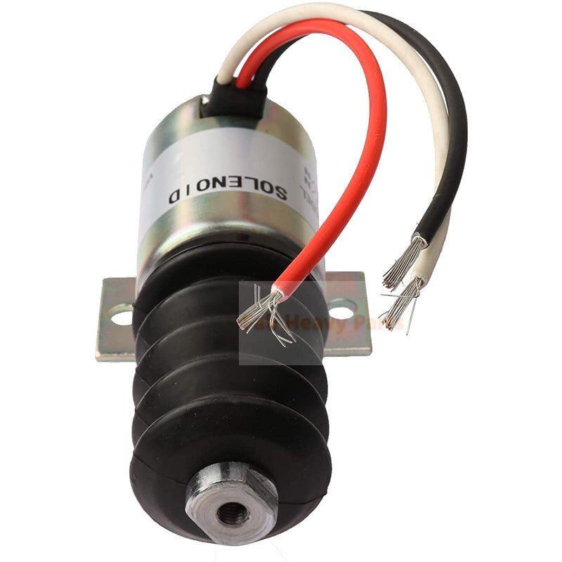 Fuel Shutoff Solenoid AT115077 Fits for John Deere Excavator 690D 690DR - Fab Heavy Parts