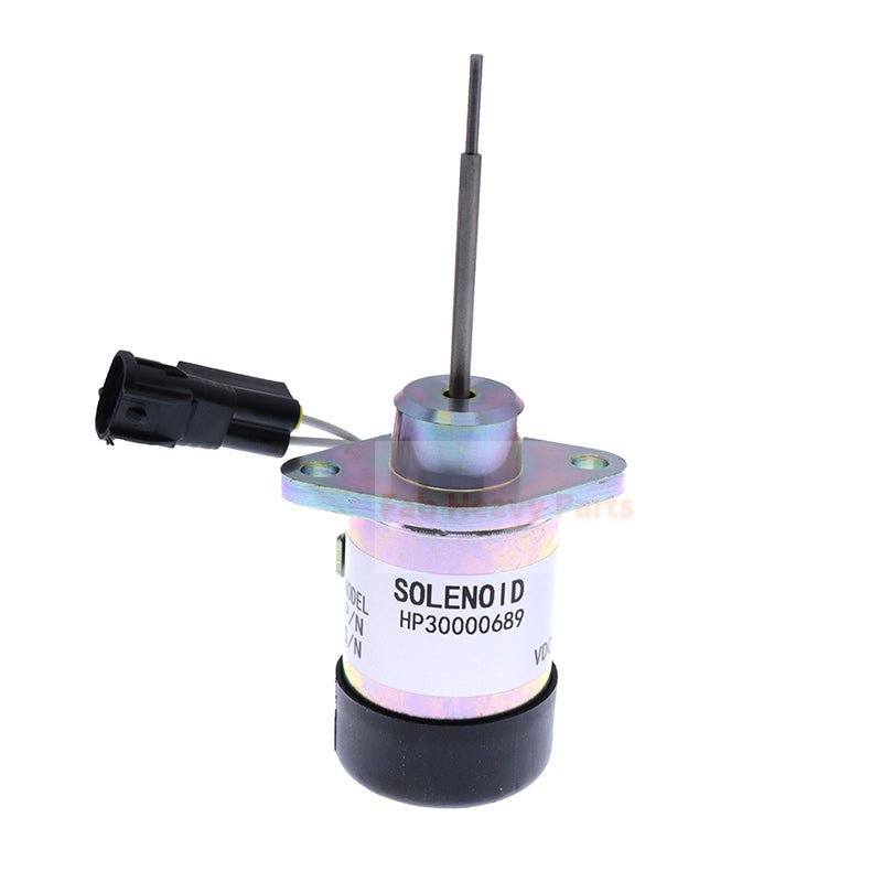 Fuel Stop Solenoid 1E411 - 60012 Fits for Kubota D722 D902 Z482 Engine - Fab Heavy Parts