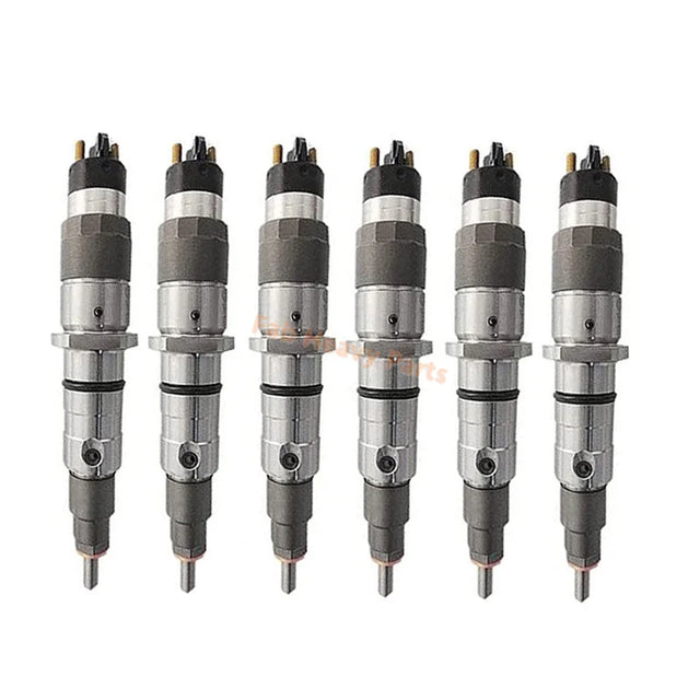 6 PCS Fuel Injector 5263305 4940439 Fits for Cummins Engine ISC 8.3L