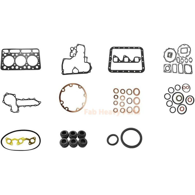 Gasket Kit 07916 - 27710 Fits for Kubota Engine D1462 - Fab Heavy Parts