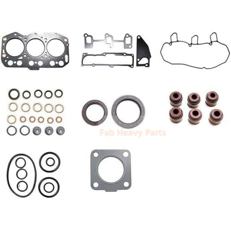 Gasket Set YNM719717 - 92830 YM719717 - 92660 719717 - 92840 719717 - 92850 719717 - 92860 Fits for Yanmar Engine 3TNV76 3D76E - Fab Heavy Parts