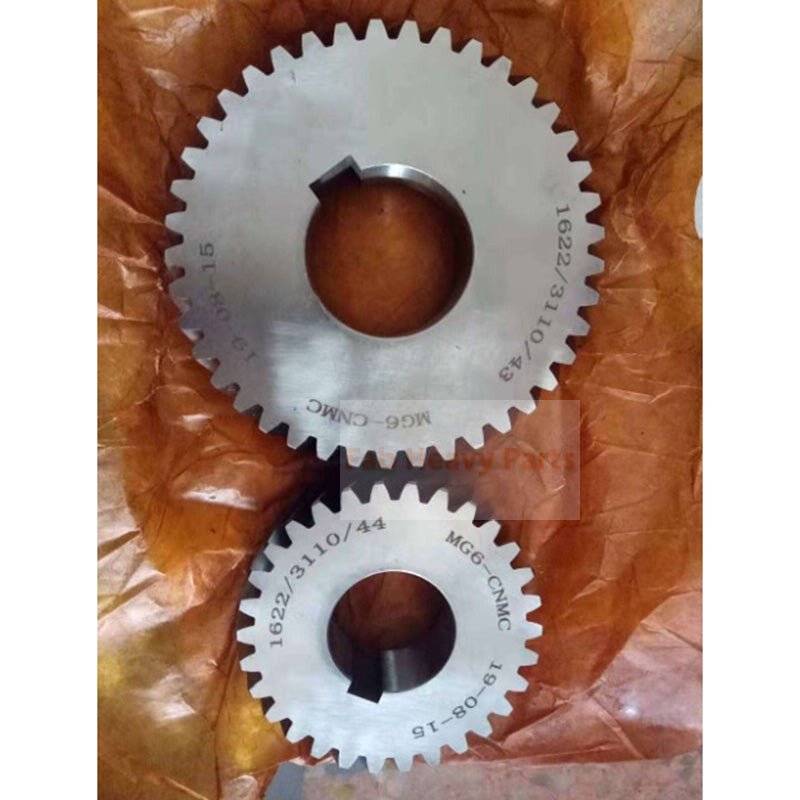 Gear Set 1622311043 1622311044 for Atlas Copco Air Compressor - Fab Heavy Parts