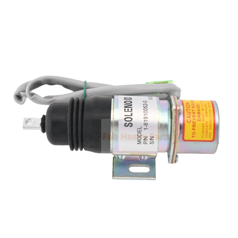 Genuine Solenoid Valve 1-81910052-0 1819100520 for Isuzu Engine 6BD1 6BB1 6BG1 6RB1 4JG1 4JG2