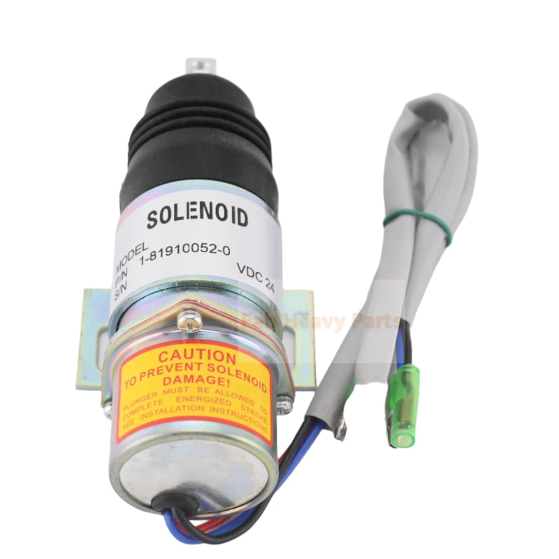 Genuine Solenoid Valve 1-81910052-0 1819100520 for Isuzu Engine 6BD1 6BB1 6BG1 6RB1 4JG1 4JG2