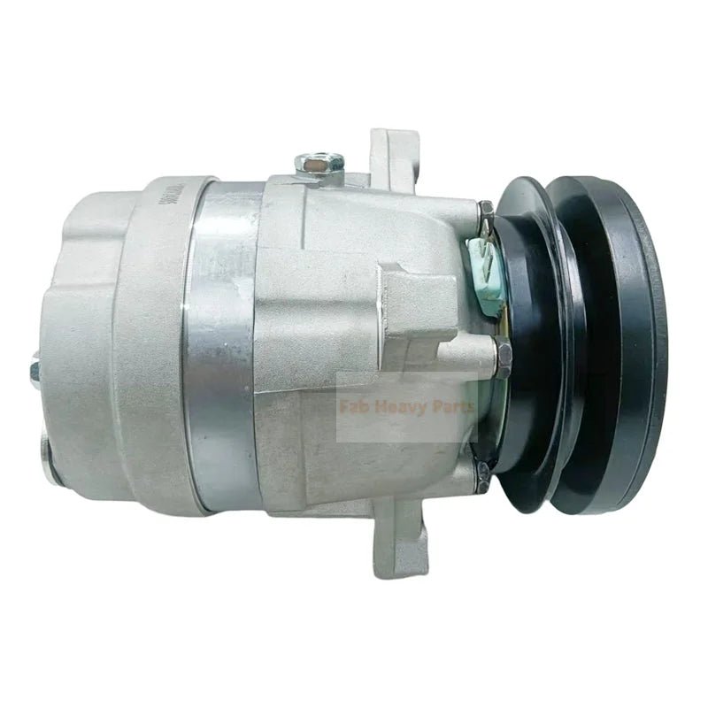 GM V5 A/C Compressor 700655 Fits for Samsung Volvo Excavator EC140 - Fab Heavy Parts