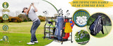 Golf Bag Storage Garage Organizer Golf Club Bag Storage Rack - Fab Heavy Parts