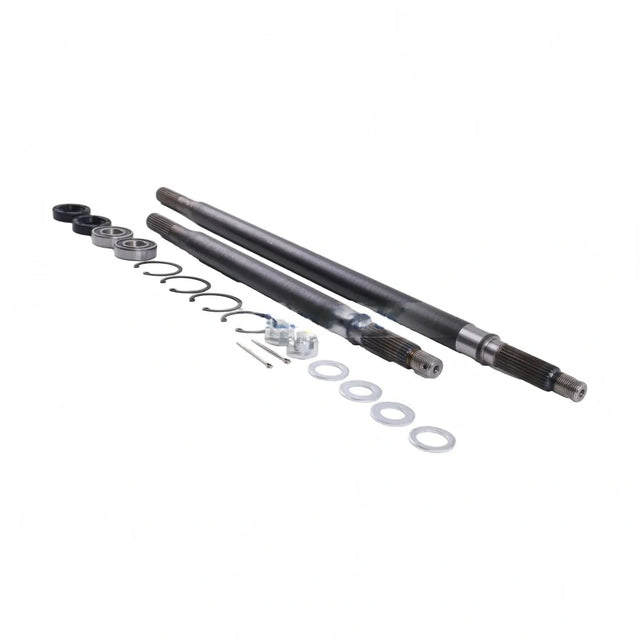 Golf Cart Driver Side &amp; Passenger Side Rear Splined Axle Shaft Kit 20377 - G11 for 1994 - 2013 E - Z - GO TXT Medalist - Fab Heavy Parts