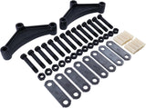 Greaseable Tandem Axle Trailer Spring Suspension Rebuild Kit Wet Bolt 3" Shackle SRK-TA-WB-LE-3125 - Fab Heavy Parts