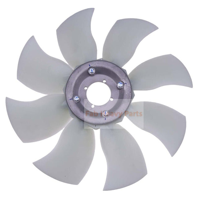 HAMM Wirtgen Fan Blade 2059660 2340916 Fits for Tandem Roller HD10/12 HD10VV HD12VV - Fab Heavy Parts