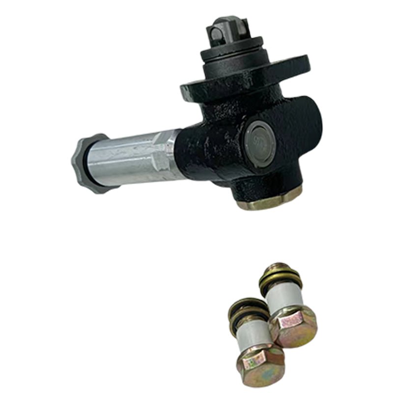 Hand Feed Primer Fuel Pump 092100 - 0372 for Mitsubishi Engine 6DS10A 6DR50A 6DR70A 4DR50A 4D33 6DS30A Truck FP014 F17D F17E - Fab Heavy Parts