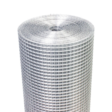 Hardware Cloth 1/4 inch 36in x 100ft 23 Gauge Hot - dip Galvanized After Welding - Silver - Fab Heavy Parts
